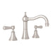 Perrin & Rowe U.3723 Georgian Era Widespread Lavatory Faucet With Column Spout