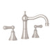 Perrin & Rowe U.3723 Georgian Era Widespread Lavatory Faucet With Column Spout
