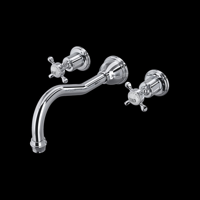 Perrin & Rowe U.3781 Edwardian Wall Mount Tub Filler