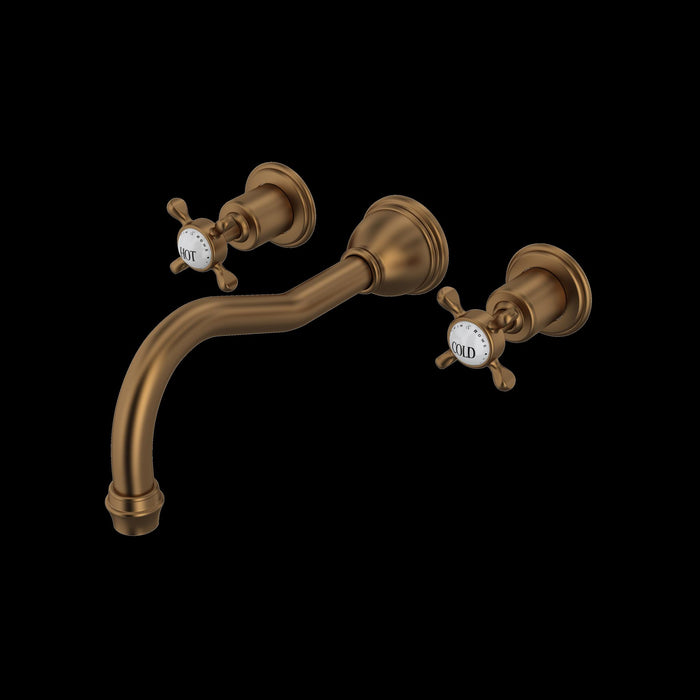 Perrin & Rowe U.3781 Edwardian Wall Mount Tub Filler