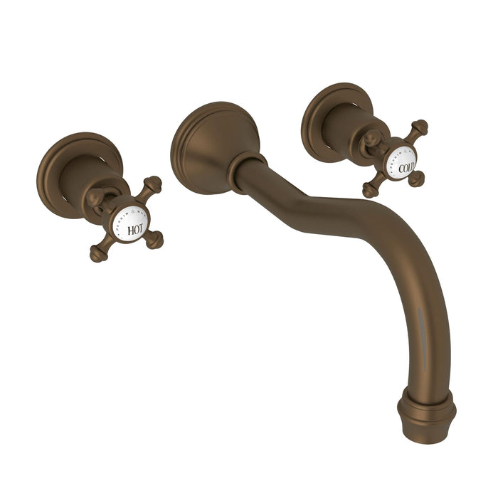 Perrin & Rowe U.3784 Georgian Era Wall Mount Tub Filler