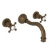 Perrin & Rowe U.3794 Georgian Era Wall Mount Lavatory Faucet