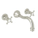 Perrin & Rowe U.3794 Georgian Era Wall Mount Lavatory Faucet