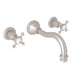 Perrin & Rowe U.3794 Georgian Era Wall Mount Lavatory Faucet
