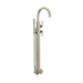 Perrin & Rowe U.3990 Holborn Single Hole Floor Mount Tub Filler Trim with C-Spout