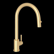 Load image into Gallery viewer, Perrin &amp;amp; Rowe U.4044 Holborn Pull-Down Kitchen Faucet with C-Spout
