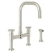 Perrin & Rowe U.4278 Holborn Bridge Kitchen Faucet with U-Spout and Side Spray