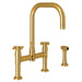 Perrin & Rowe U.4278 Holborn Bridge Kitchen Faucet with U-Spout and Side Spray