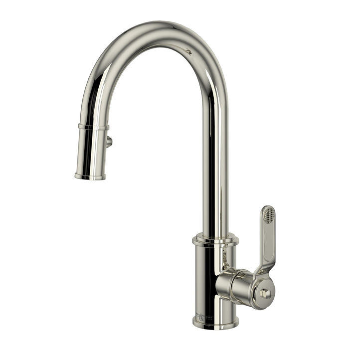 Perrin & Rowe U.4543 Armstrong Pull-Down Bar/Food Prep Kitchen Faucet