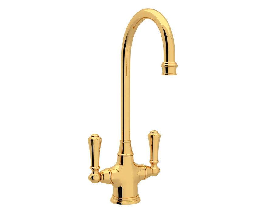 Perrin & Rowe U.4711 Georgian Era Two Handle Bar/Food Prep Kitchen Faucet