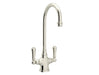 Perrin & Rowe U.4711 Georgian Era Two Handle Bar/Food Prep Kitchen Faucet