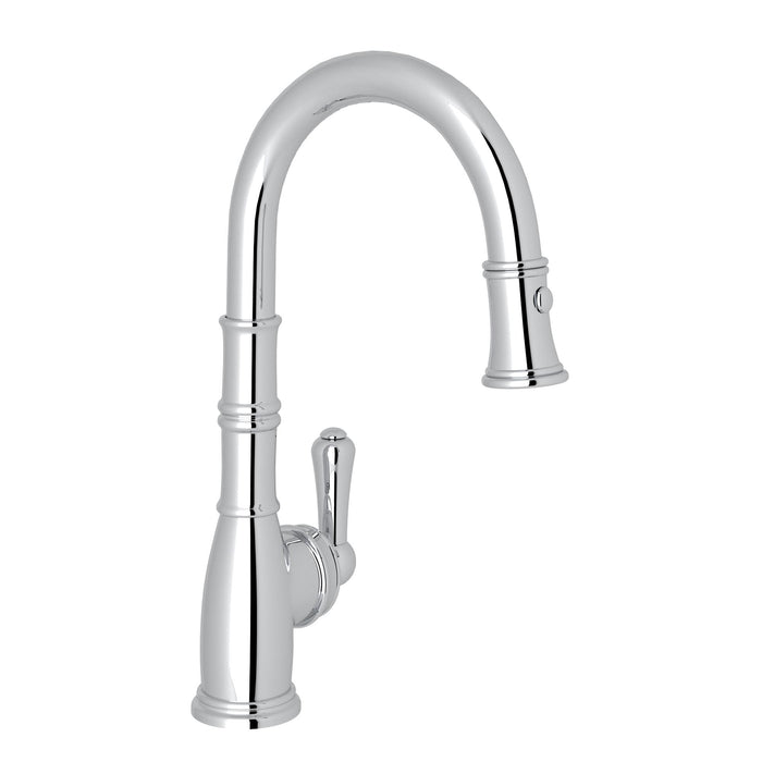 Perrin & Rowe U.4743 Georgian Era Pull-Down Bar/Food Prep Kitchen Faucet