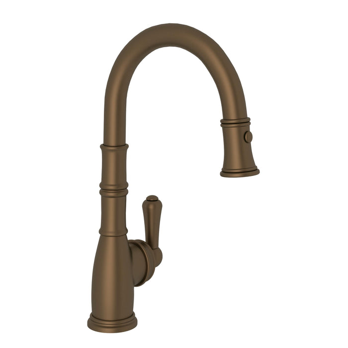 Perrin & Rowe U.4743 Georgian Era Pull-Down Bar/Food Prep Kitchen Faucet