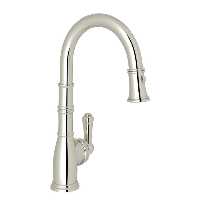 Perrin & Rowe U.4743 Georgian Era Pull-Down Bar/Food Prep Kitchen Faucet