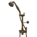Perrin & Rowe U.5373N Riser Diverter, Handshower, Handshower Holder, Hose and 8" Thermostatic Outlet