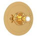 Perrin & Rowe U.5786 Georgian Era 3/4" Round Thermostatic Trim Without Volume Control