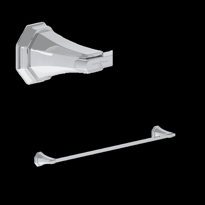 Perrin & Rowe U.6141 Deco 24" Towel Bar