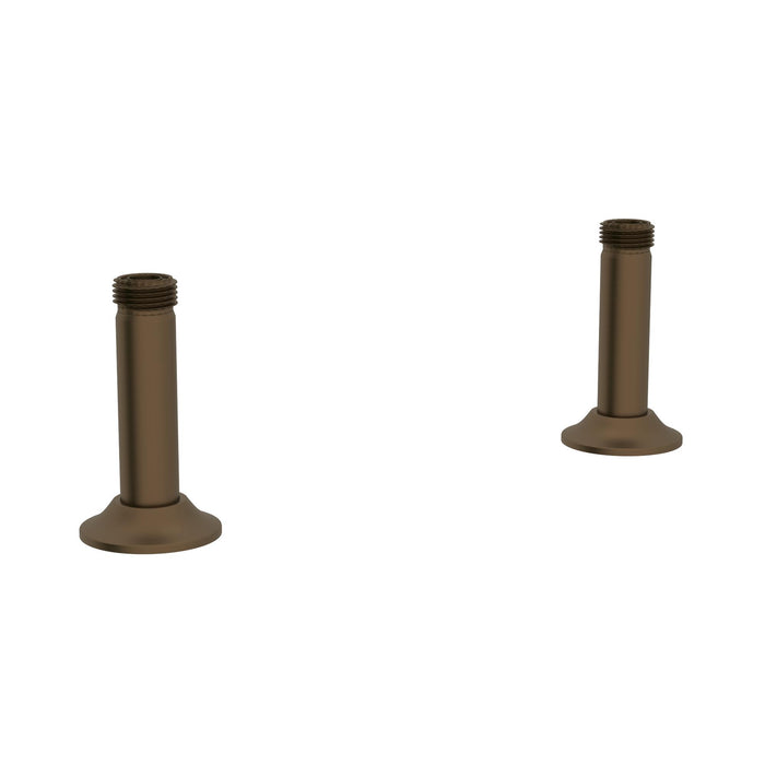 Perrin & Rowe U.6794 Georgian Era Bridge Faucet Straight Deck Unions