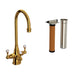 Perrin & Rowe U.KIT1220 Georgian Era Three Handle Bar/Food Prep Filter Kitchen Faucet Kit