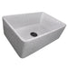 Shaws UM3018 30" Shaker Single Bowl Undermount Fireclay Kitchen Sink