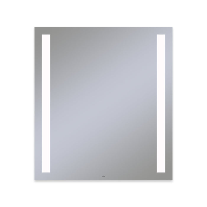 Vitality 36" x 40" x 1-3/4" rectangle lighted mirror with column light pattern, 4000 kelvin temperature (cool light), dimmable and defogger