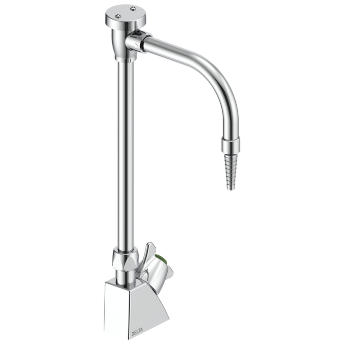 Delta Commercial W66 Series Single Handle Water: Single Handle Deck Mount Water Faucet