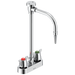 Delta Commercial W67 Series Mixing Faucet: Two Handle 4" Deck Mount Laboratory Mixing Faucet