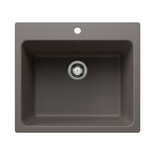 Load image into Gallery viewer, BLANCO 443116 Liven Dual Mount Laundry Sink - Volcano Gray
