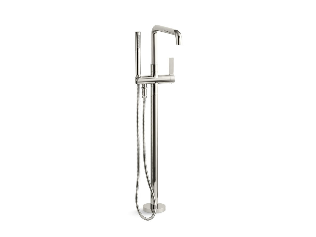 Kallista P24418-00-CP One Freestanding Bath Faucet, Less Handshower