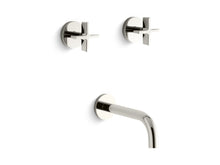 Load image into Gallery viewer, Kallista P24425-CR-CP One Wall-Mount Bath Faucet, Cross Handles
