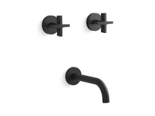 Load image into Gallery viewer, Kallista P24425-CR-CP One Wall-Mount Bath Faucet, Cross Handles
