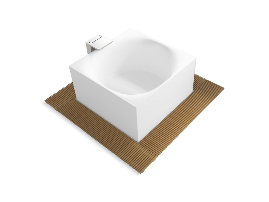 Stillness Infinity Experience 72" x 72" freestanding bath