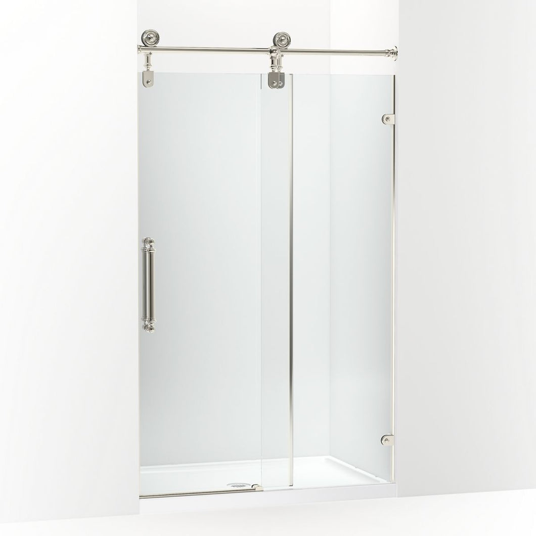 KOHLER K-701727-10L Artifacts 80-7/8" H sliding shower door with 3/8"-thick glass