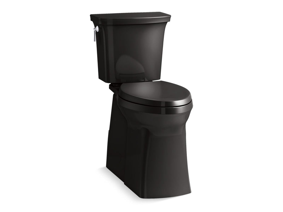 KOHLER K-33813 Corbelle Tall two-piece elongated toilet with skirted trapway, 1.28 gpf