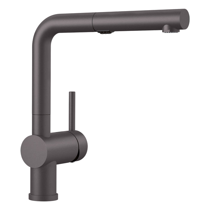 BLANCO 526369 Linus Pull-Out Kitchen Faucet 1.5 GPM - Cinder