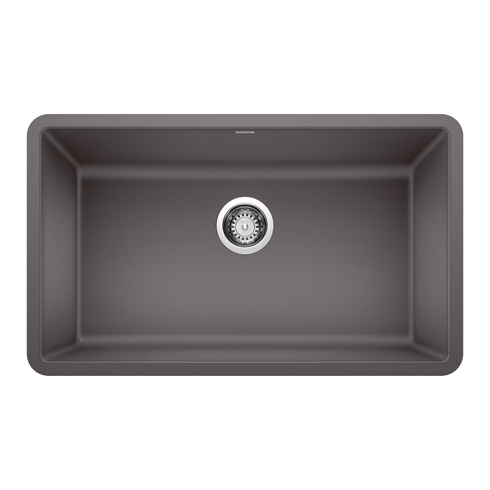BLANCO 442530 Precis 30" Single Bowl Kitchen Sink - Cinder