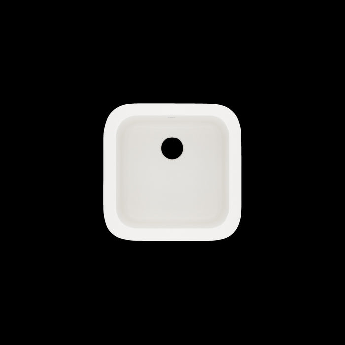 ROHL 5927 Allia 18" Fireclay Single Bowl Bar/Food Prep Kitchen Sink