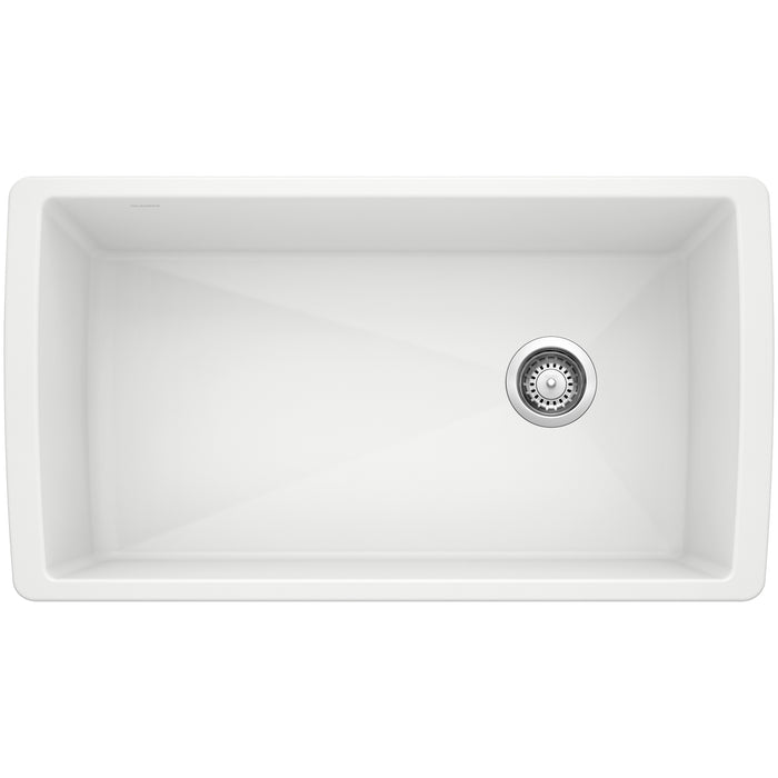 BLANCO 441767 Diamond Super Single Bowl Kitchen Sink - White