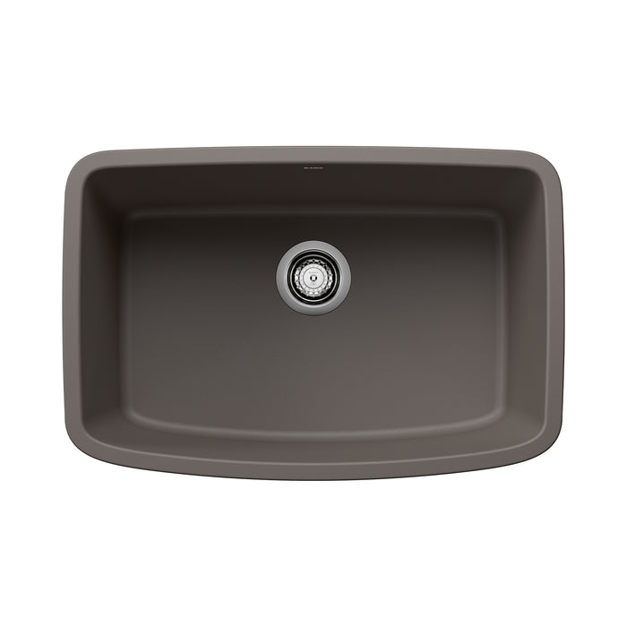 BLANCO Valea 27" Single Bowl Kitchen Sink - Volcano Gray