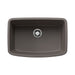 BLANCO Valea 27" Single Bowl Kitchen Sink - Volcano Gray