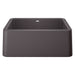 BLANCO Ikon 27" Apron Single Bowl Farmhouse Sink - Cinder