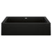 BLANCO Vintera 30" Super Single Apron Farmhouse Sink - Coal Black