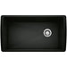 BLANCO 442916 Diamond Super Single Bowl Kitchen Sink - Coal Black