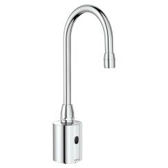 Moen Electronic Single Hole Bathroom Faucet with Control Box From The M - Power Collection in Chrome