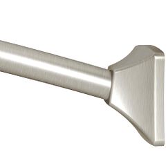 Moen CSR2164 Brushed nickel adjustable curved shower rod