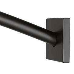 Moen CSR2168 Matte black adjustable curved shower rod