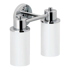 Moen Chrome two globe bath light