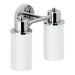 Moen Chrome two globe bath light