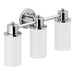 Moen DN0763 Chrome three globe bath light