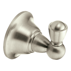 Moen Brushed nickel single robe hook